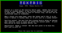 Textris (MS-DOS game, 1992) title.png