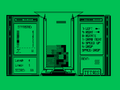 Amstrad PCW 版本 游戏画面