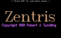 Zentris (MS-DOS game) title.png